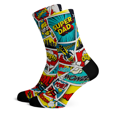 Sox Footwear Super Dad 6.0 Premium Crew Socks