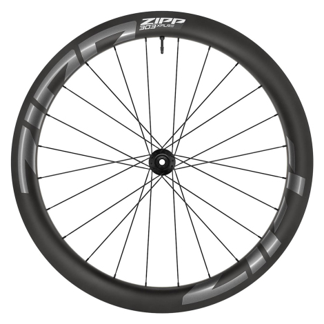 Merlin Cycles Zipp 303 XPLR S Carbon Tubeless Disc Rear Tubeless Wheel - 700c - Black Dark Grey Shimano 142 x 12 Centerlock Rear 11-12 Speed Tubeless 700c | FREE delivery over £60 & Easy Returns