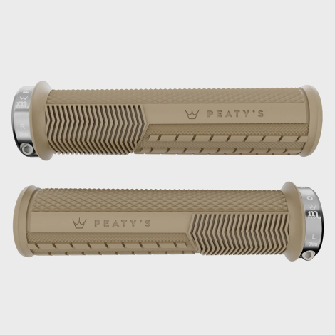 Merlin Cycles Peaty's Monarch Pro Knurl Grip - Sage / Thick | FREE delivery over £60 & Easy Returns
