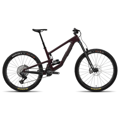 Merlin Cycles Santa Cruz Bicycles Santa Cruz Nomad 6 C MX GX AXS Mountain Bike - 2025 - Gloss Stormbringer Purple / Medium | FREE delivery over £60 & Easy Returns