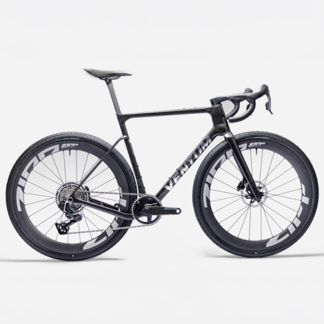 Merlin Cycles Ventum GS1 Force XPLR Carbon Gravel Bike - Onyx / Small | FREE delivery over £60 & Easy Returns