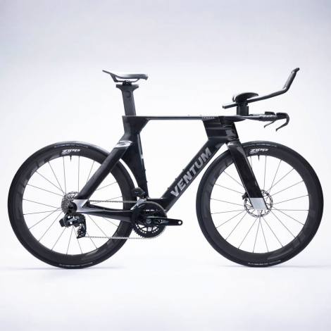 Merlin Cycles Ventum Tempus Rival AXS Carbon TT Bike - Onyx / Small | FREE delivery over £60 & Easy Returns
