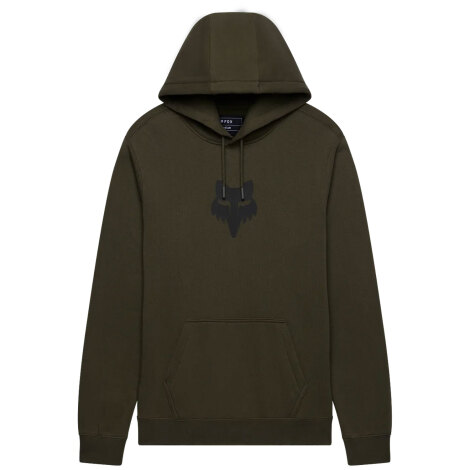 Merlin Cycles Fox Racing 'Fox Head' Pullover Hoodie  - Olive Green / Small | FREE delivery over £60 & Easy Returns