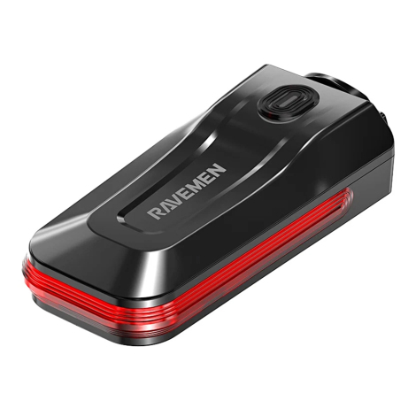 Ravemen CL50 Seat Rail / Seat Post Mount USB Rechargeable Rear Light
