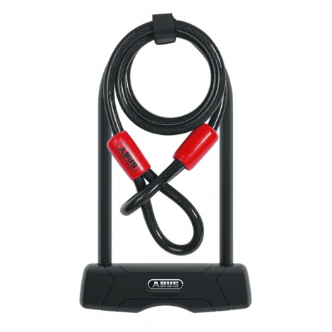 Abus Granit 460 U-Shackle Lock With 10/120 Loop Cable