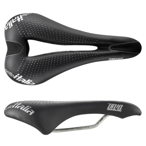 Selle Italia Diva Gel TI316 Superflow Womens Road Saddle