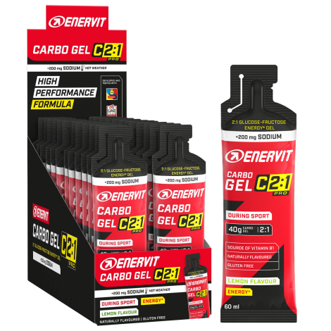 Enervit C2:1 Pro Carbo Gel With Sodium - Pack Of 24