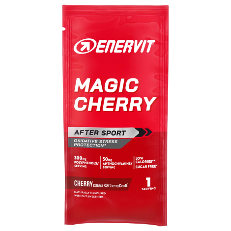 Enervit Magic Cherry Recovery Drink Powder - Single
