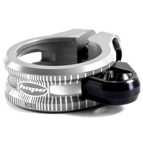 Image of Hope Dropper Seat Clamp - Silver / 34.9mm