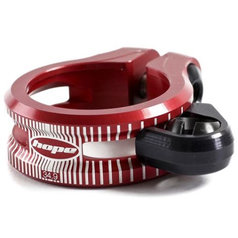 Image of Hope Dropper Seat Clamp - Red / 34.9mm