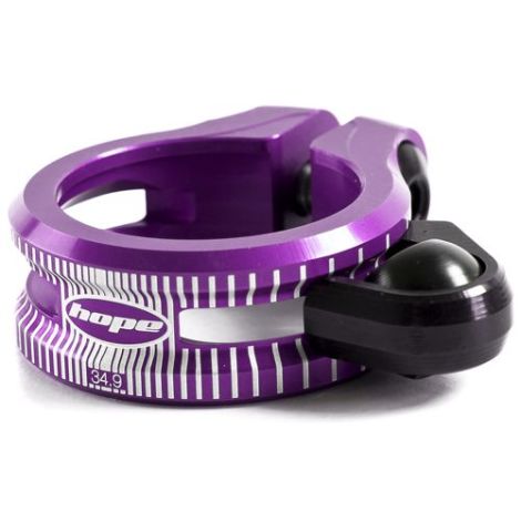 Image of Hope Dropper Seat Clamp - Purple / 34.9mm