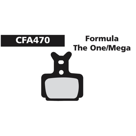 Image of EBC Brake Disc Pads - Sintered - FA470HH - Formula The One