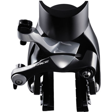 Image of Shimano Dura Ace R9110 Direct Mount Brake Calipers - Black / Front / F - Direct Mount