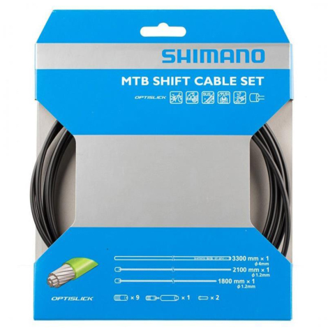 Shimano XT M8000 MTB Optislick Gear Cable Set 