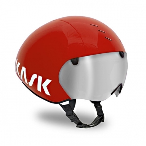 Kask Bambino Pro Aero TT Helmet  - Red / Medium / 55cm / 58cm