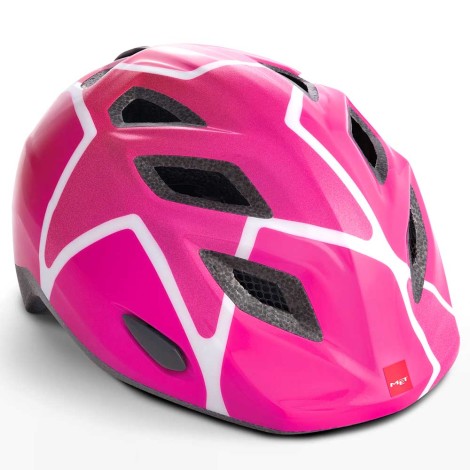 Image of MET Genio Kids Cycling Helmet - Pink Stars / One Size