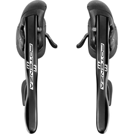 Image of Campagnolo Potenza HO Power Shift 11 Speed Levers - Black - For HO Mechs, Black