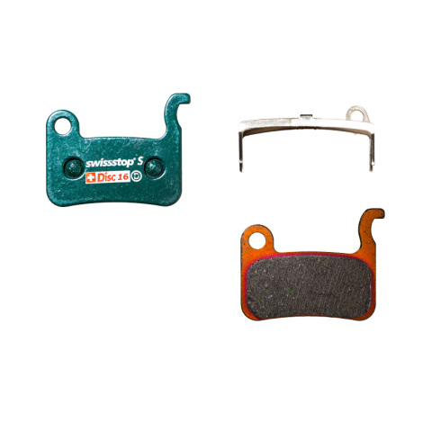 SwissStop Sintered Disc Pads - Dark Green / Sintered - D16 XTR BR-M975-966