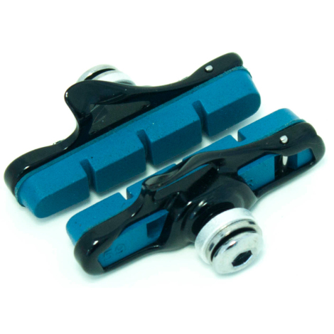 Image of Clarks CPS453 Carbon Brake Pads - Blue / 1 Pair