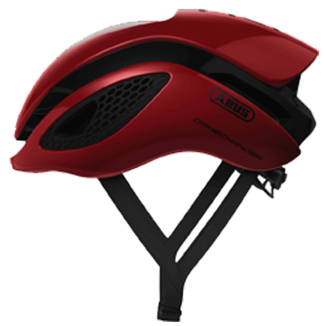 Image of Abus GameChanger Aero Road Bike Helmet - Blaze Red / Medium / 52cm / 58cm