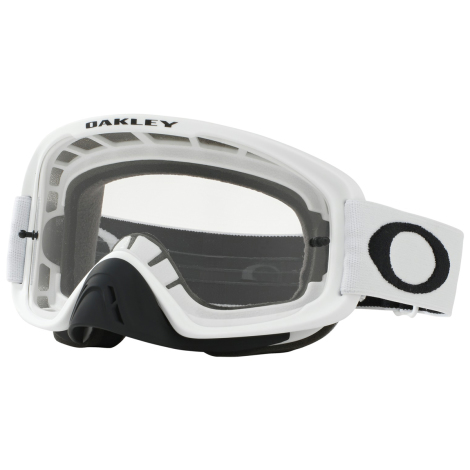 Oakley O-Frame 2.0 MX Goggles - Matt White / Clear