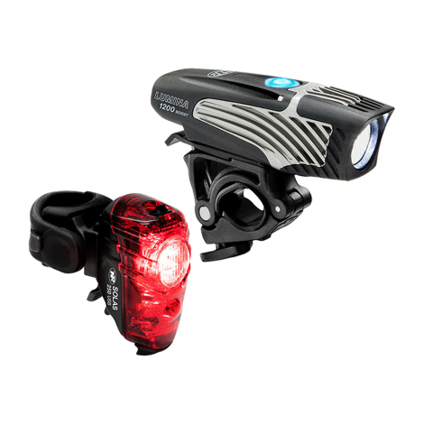 NITERIDER Lumina 1200 Boost / Solas 250 Bike Light Set