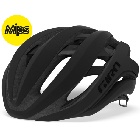 Giro Aether Spherical Road Bike Helmet - Matt Black / Medium / 55cm / 59cm