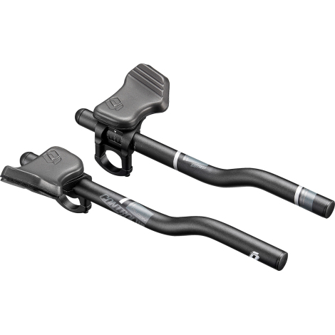 Image of Controltech Falcon Alloy TT Bar Extensions - Black / S-Bend