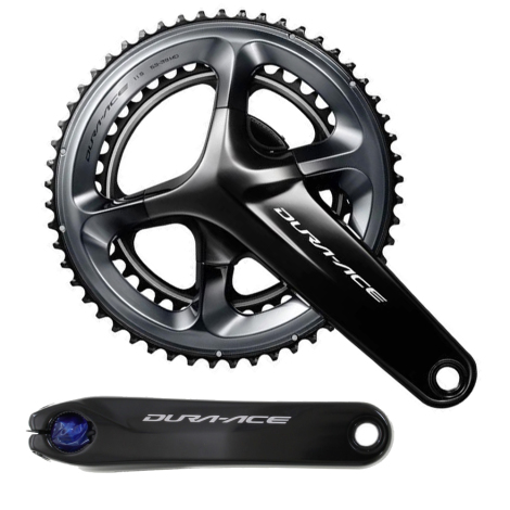 Shimano Dura Ace R9100 Power Meter Chainset - Black / 175mm / 39/53