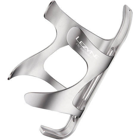 Image of Lezyne CNC Alloy Bottle Cage - Silver