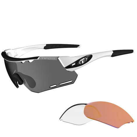 Tifosi Alliant Sunglasses Interchangeable - White / Black