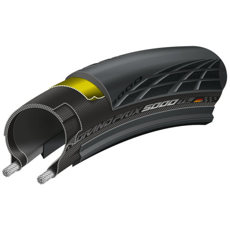 Continental GP5000 Tubeless Folding Road Tyre 700c