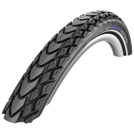 Schwalbe Marathon Mondial Double Defence TravelStar Folding Tyre- 28" - Black / 28" / 1.75" / Folding