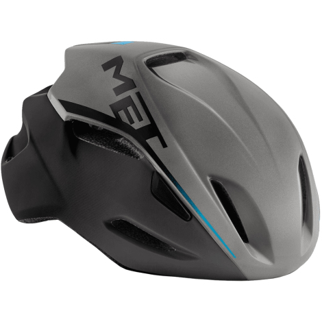 Image of MET Manta Road Cycling Helmet - Shaded Grey / Matt Glossy / Medium / 54cm / 58cm