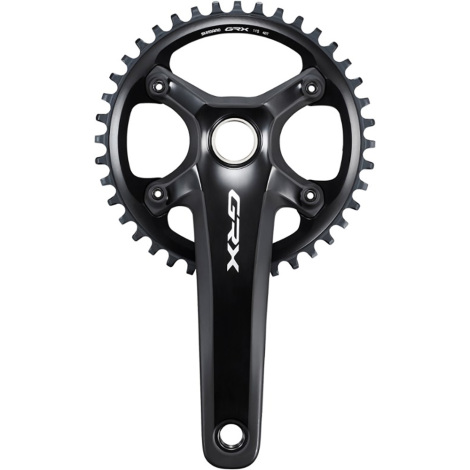 Image of Shimano GRX 810 Gravel Chainset - 1x11 Speed - Grey / 42 / 175mm / 11 Speed