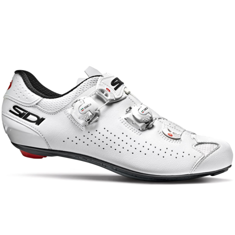 Image of Sidi Genius 10 Road Cycling Shoes - White / EU42
