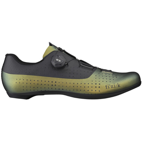 Image of Fizik Overcurve R4 Iridescent Road Cycling Shoes - Iridescent / Beetle Black / EU42