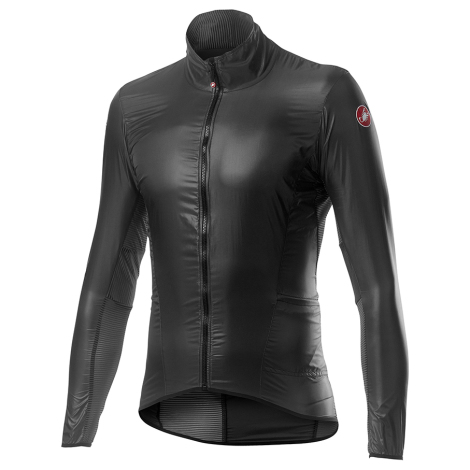 Image of Castelli Aria Shell Cycling Jacket - SS21 - Dark Grey / Large