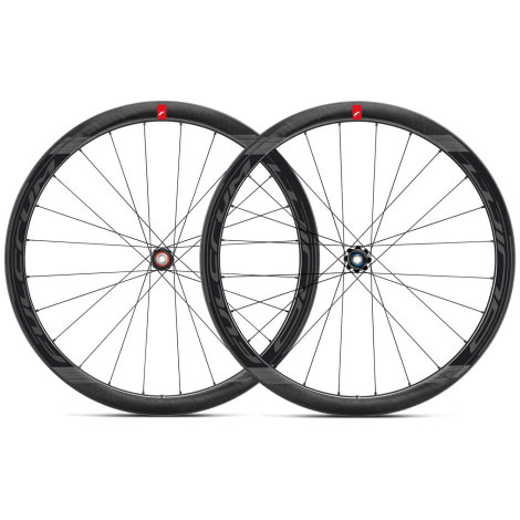 Fulcrum Racing Wind 40 DB Carbon Disc Road Wheelset With Vredestein Tubeless Tyres