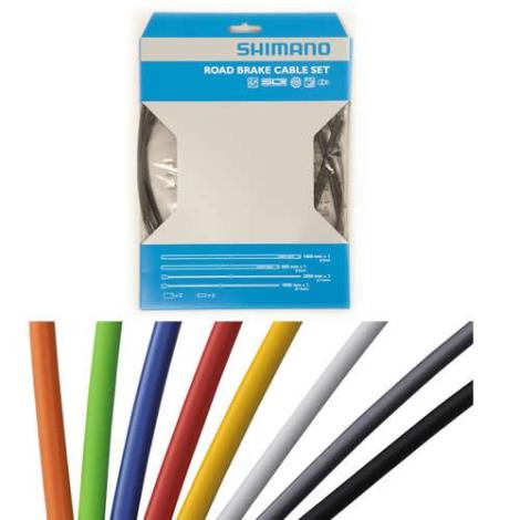 Shimano Road Brake Cable Set With PTFE Inner