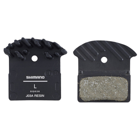 Shimano J03A Resin Disc Pads With Cooling Fins