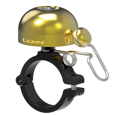 Image of Lezyne Classic Brass Bike Bell, Classic Brass