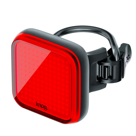 Image of Knog Blinder Grid Rechargeable Rear Bike Light - Black / Rear / Rechargeable