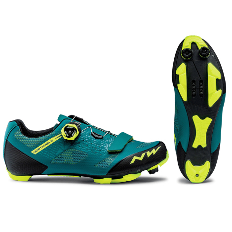 Northwave Razer MTB Shoes  - Green / Yellow Fluo / EU48