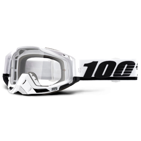 100% Racecraft Goggles - Clear Lens - Stuu / Clear Lens
