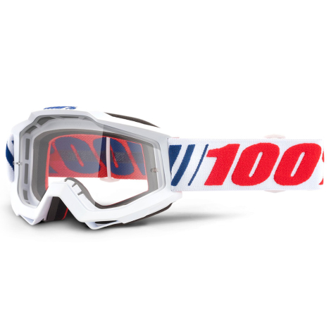 100% Accuri Youth Goggles - Clear Lens - AF066 / Clear Lens