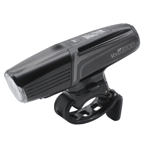 Moon Meteor Vortex Pro Rechargeable Front Bike Light - 2020 - Black / Rechargeable / Front
