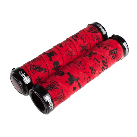 Cinelli Mike Giant Art Grips - Red