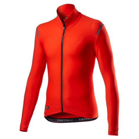 Castelli Tutto Nano ROS Long Sleeve Cycling Jersey - AW21 - Firey Red / Small