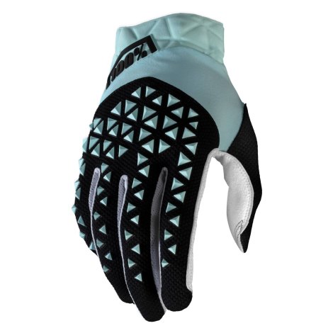 Image of 100% Airmatic MTB Gloves - Sky Blue / Black / Small